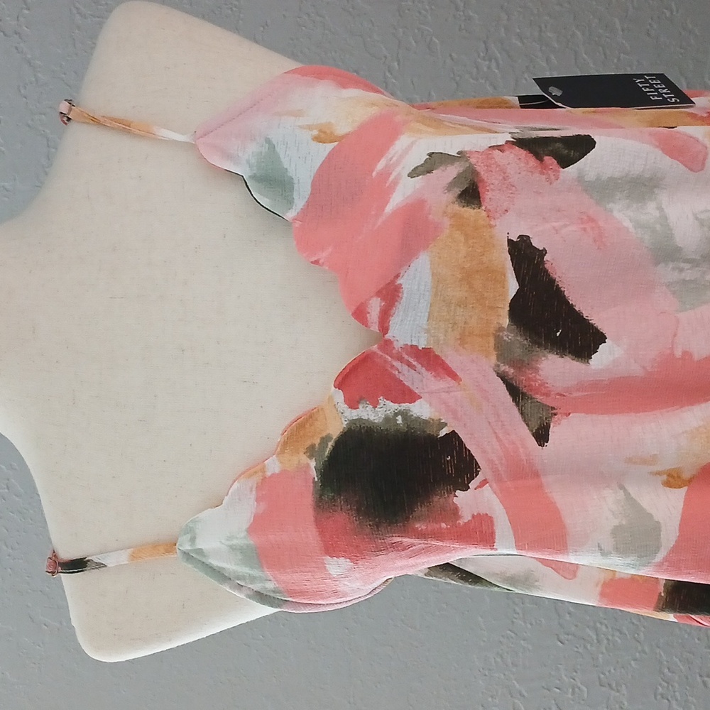 Fifty Street spaghetti strap blouse - Picture 3 of 11